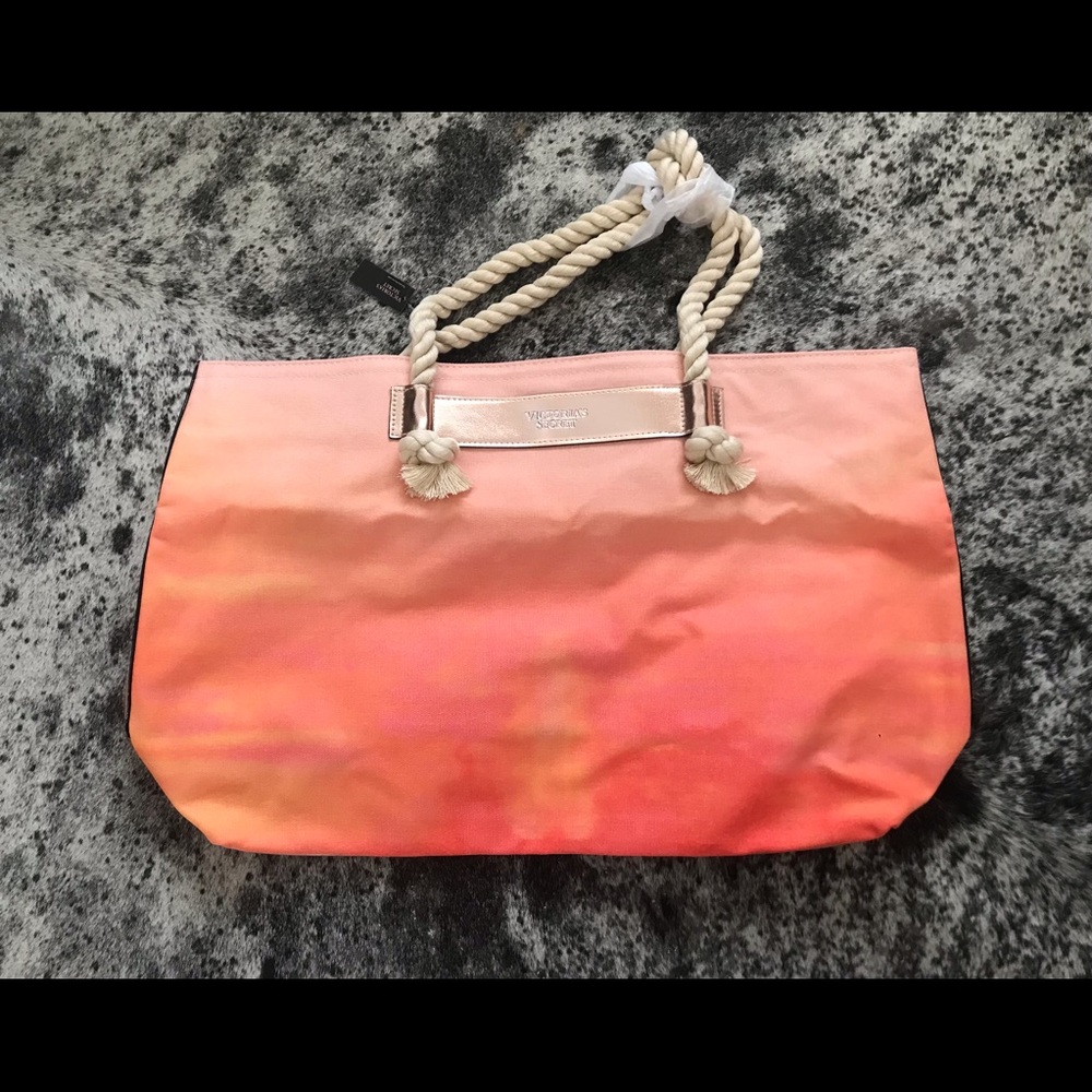 NWT Victoria’s Secret orange ombre bag